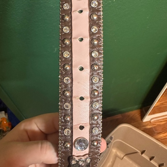 Pink Rhinestone Belt - Picture 5 of 6